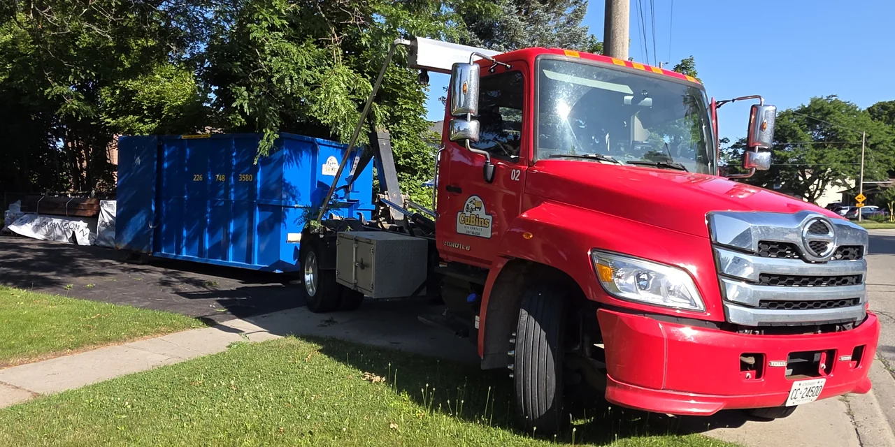 CuBins 14 yard roll-off bin