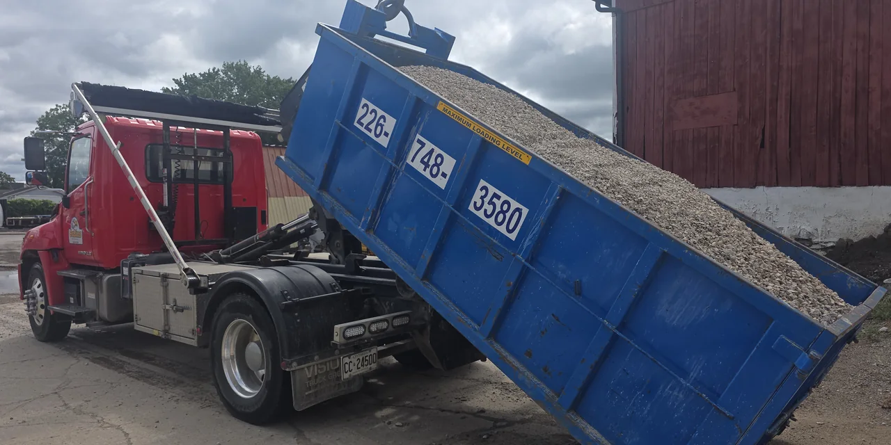 CuBins 7 yard roll-off bin